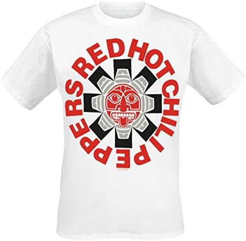 Red Hot Chili Peppers Tシャツ 2022-2023 M Amazon | [Red Hot Chili Peppers] T Shirt Aztec Band Logo 新しい